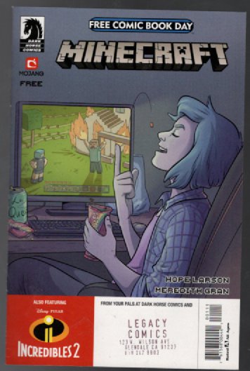 Minecraft & Incredibles (Free Comic Book Day) #1